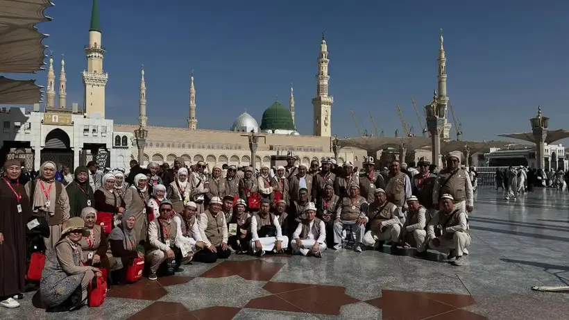 Паломники Jazeera Travel в Медине