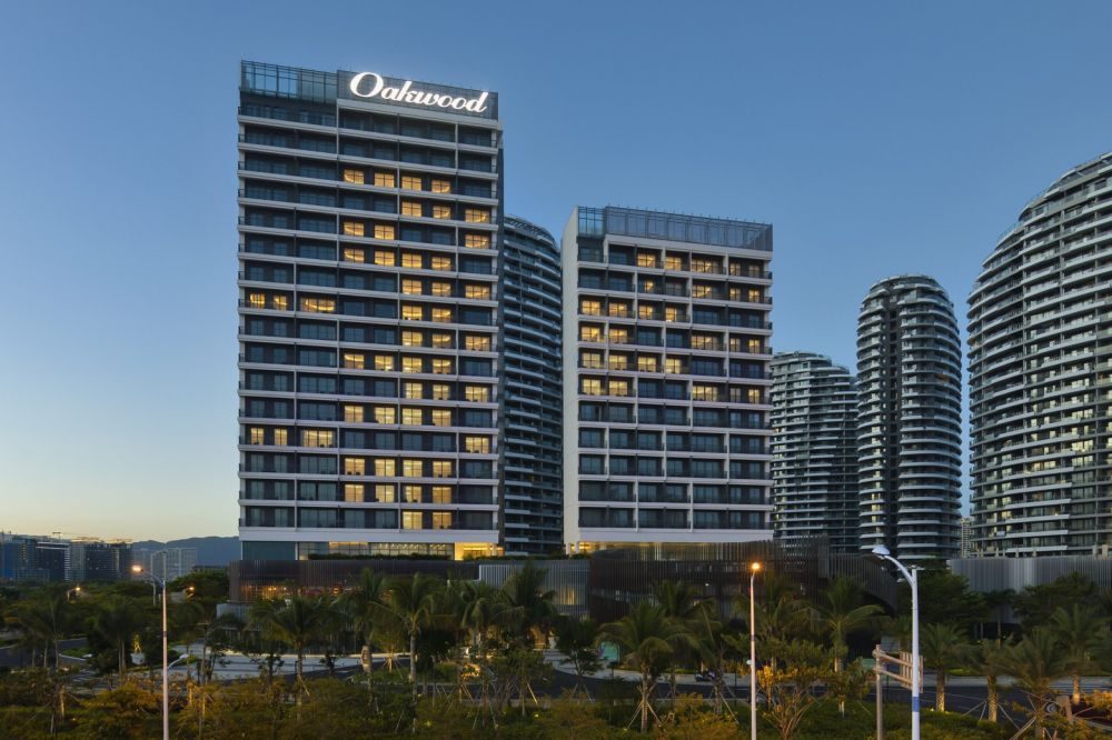 Mehmonxona fotolari Oakwood Apartments Sanya